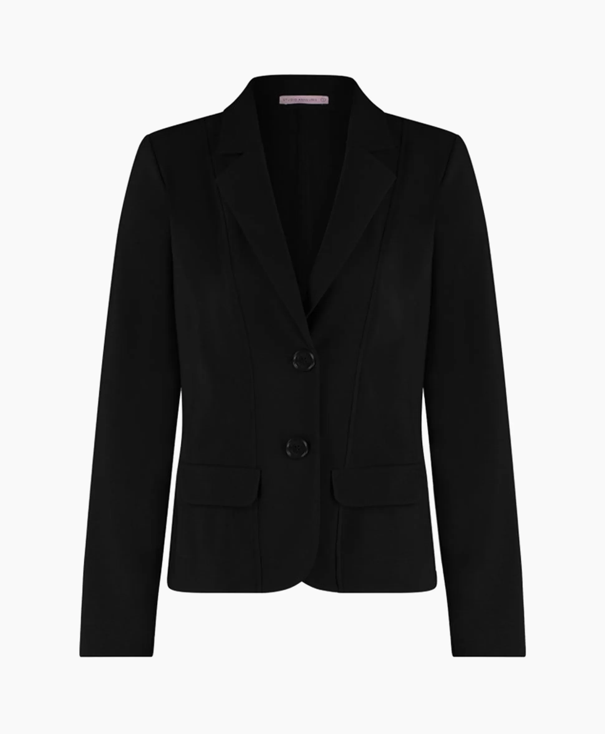 Hot Jasje Bright Bonded Blazer Zwart Dames Blazers