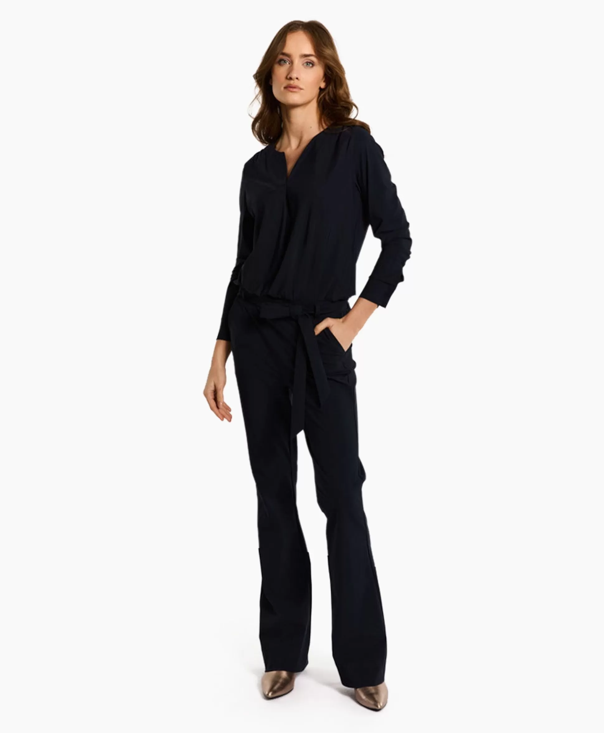 Online Jumpsuit Kimmy Flair Donker Blauw Dames Jumpsuits