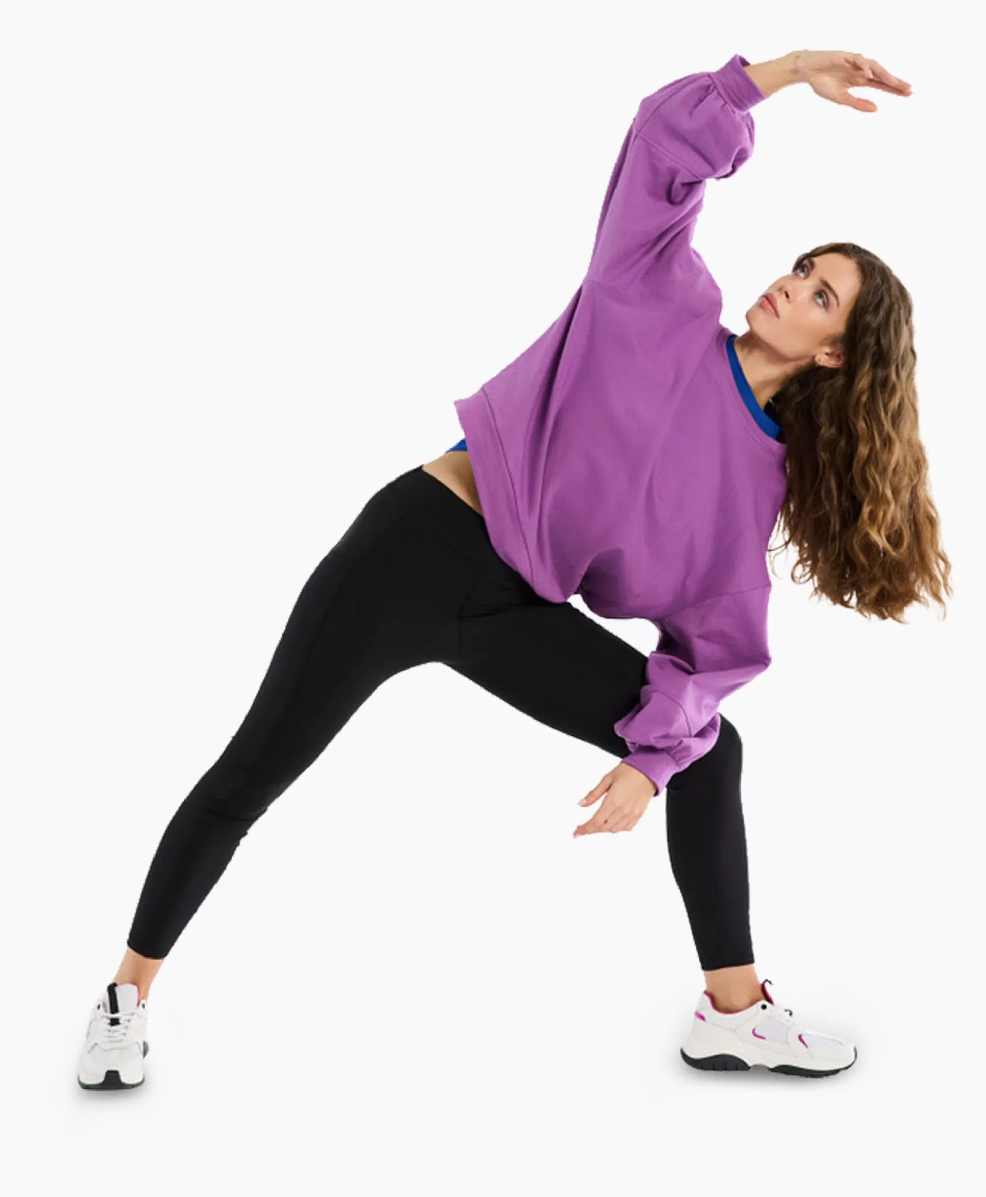 New Legging Sa Sport Fleece Zwart Dessin Dames Broeken