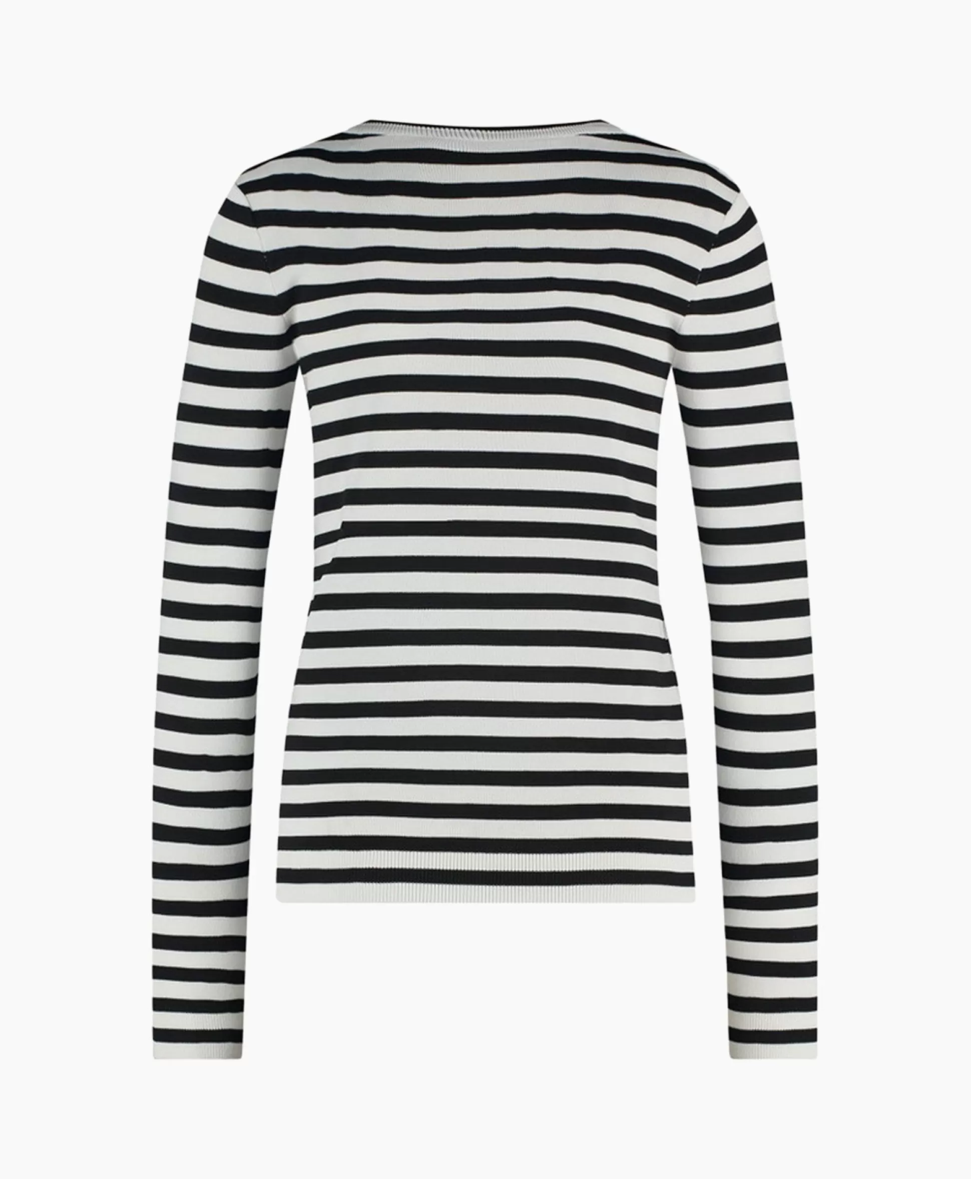 Store Pullover Luna Stripe Ecru Dames Truien