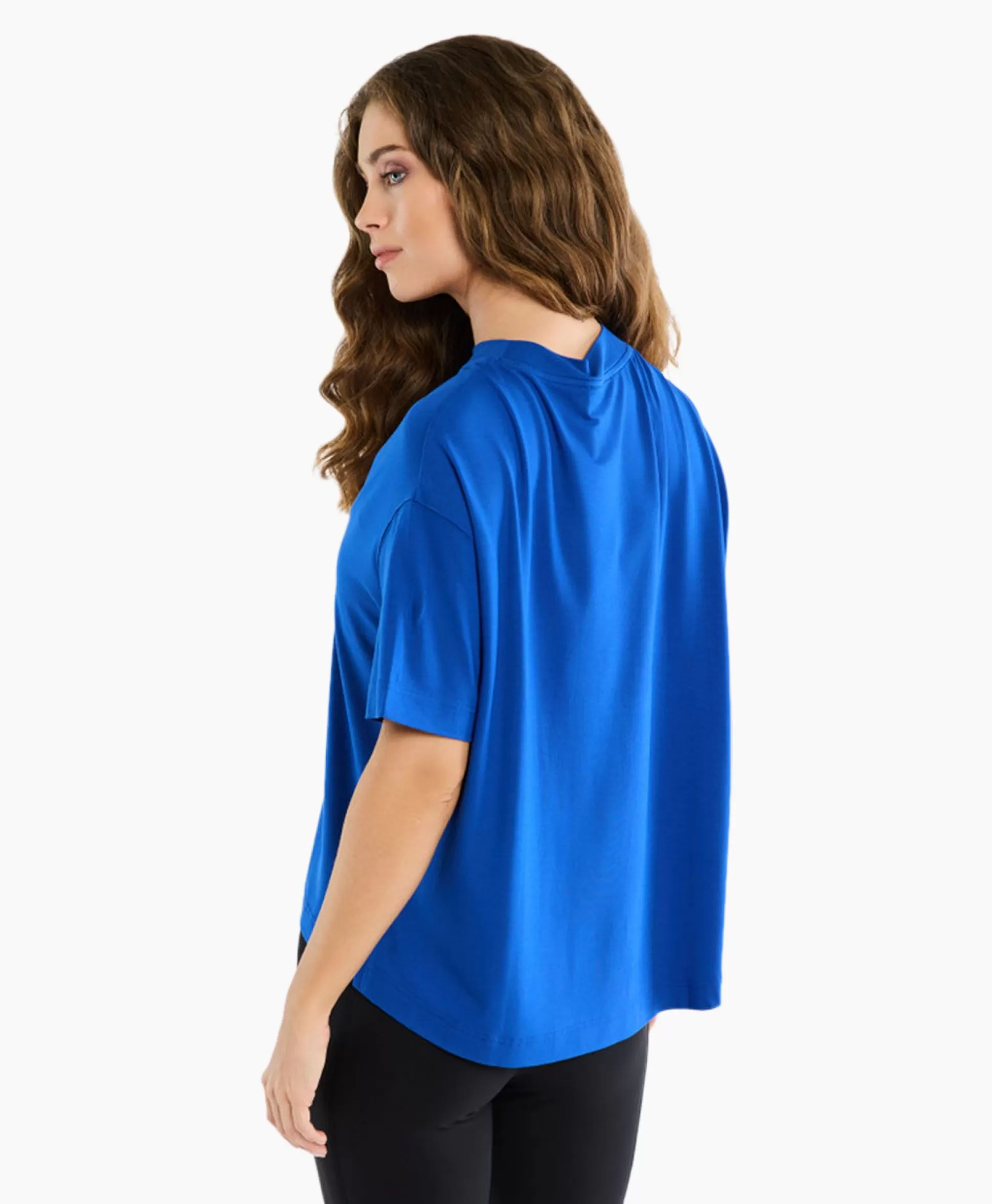 Cheap Top & T-Shirt Dani Sport Tee Blauw Dames T-Shirts & Tops