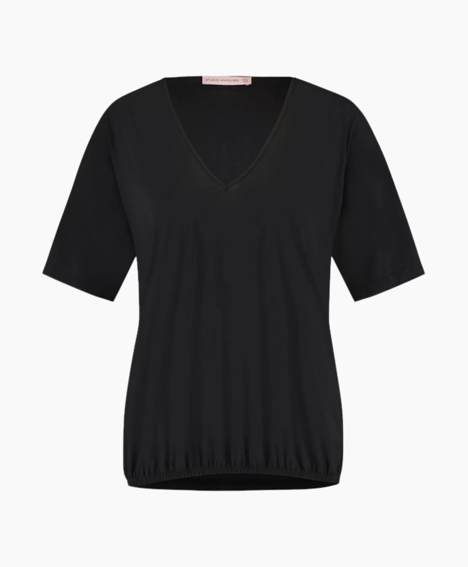 Online Top & T-Shirt Vicky Shirt Zwart Dessin Dames T-Shirts & Tops