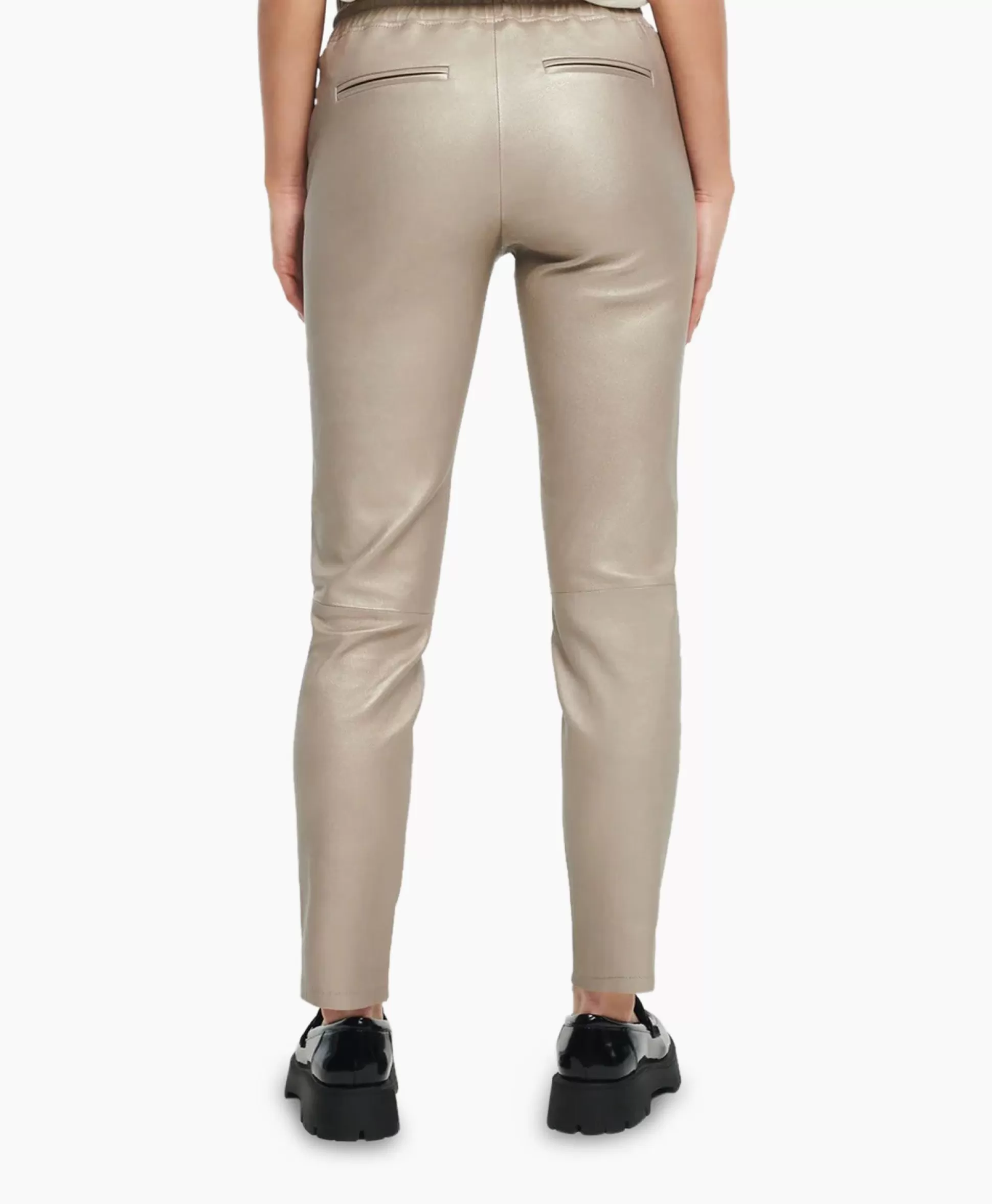 Best Sale Pantalon Naomi Stretch Plonge Beige Dames Broeken