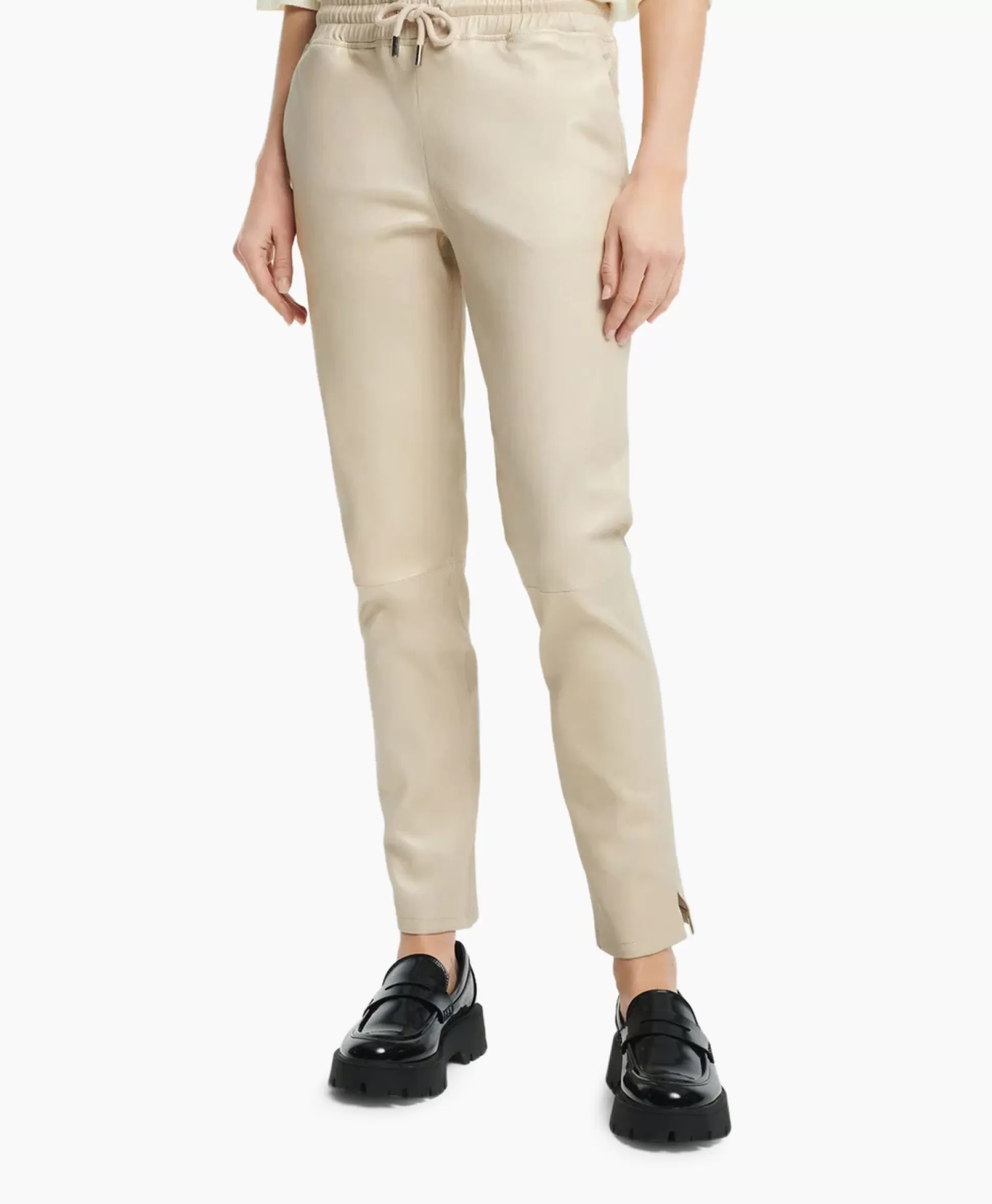 Clearance Pantalon Naomi Stretch Plonge Licht Grijs Dames Broeken