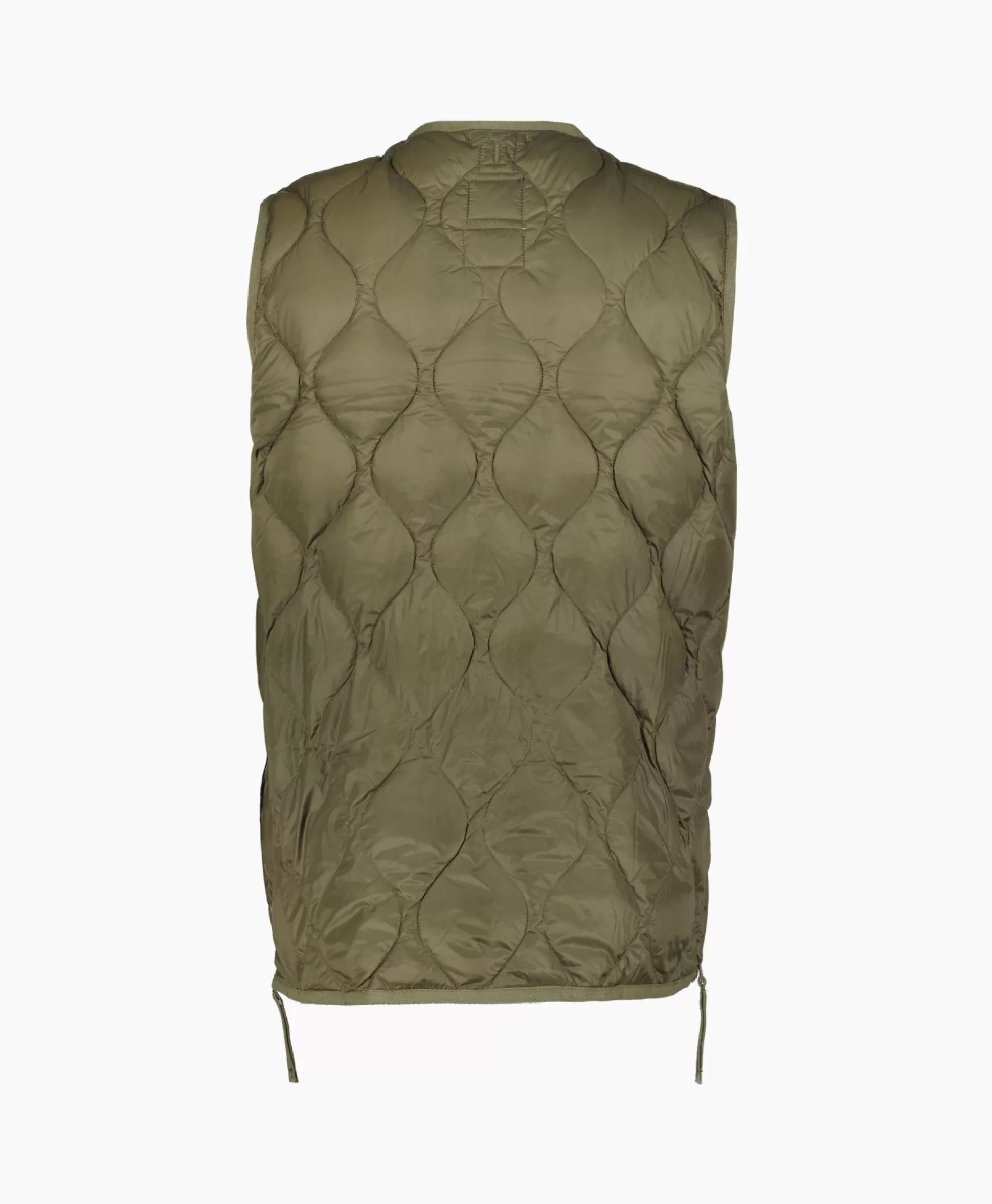 Clearance Bodywarmer Military V Neck Olijf Heren Jassen