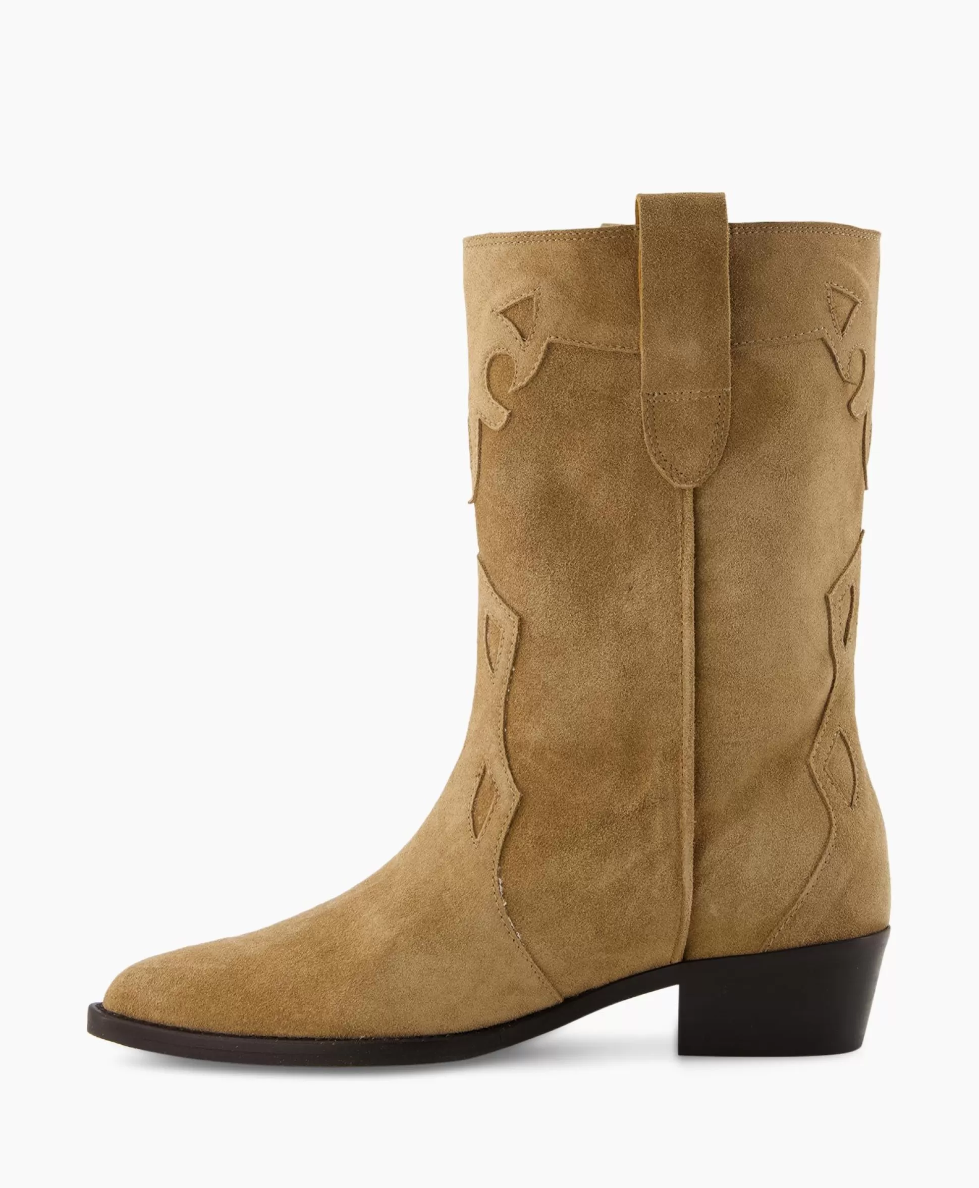 Discount Cowboylaars Tl-12765 Bruin Dames Laarzen