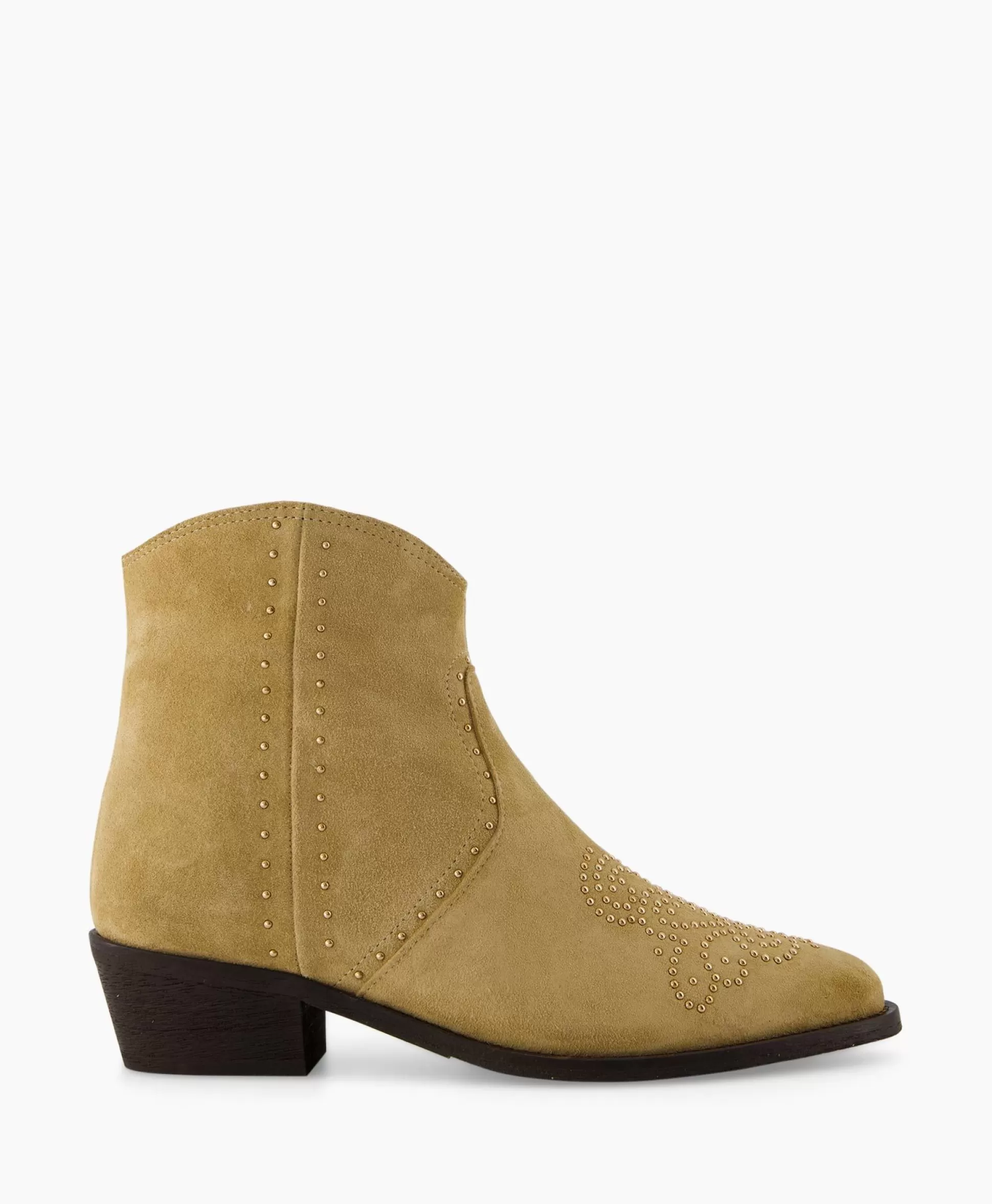 New Cowboylaars Tl-Laeticia Beige Dames Laarzen