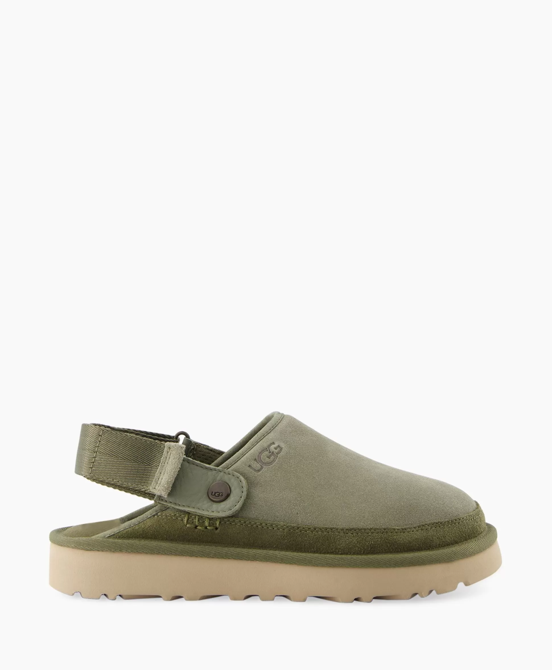 Outlet Gesploafer M Goldencoast Clog Groen Heren Instappers