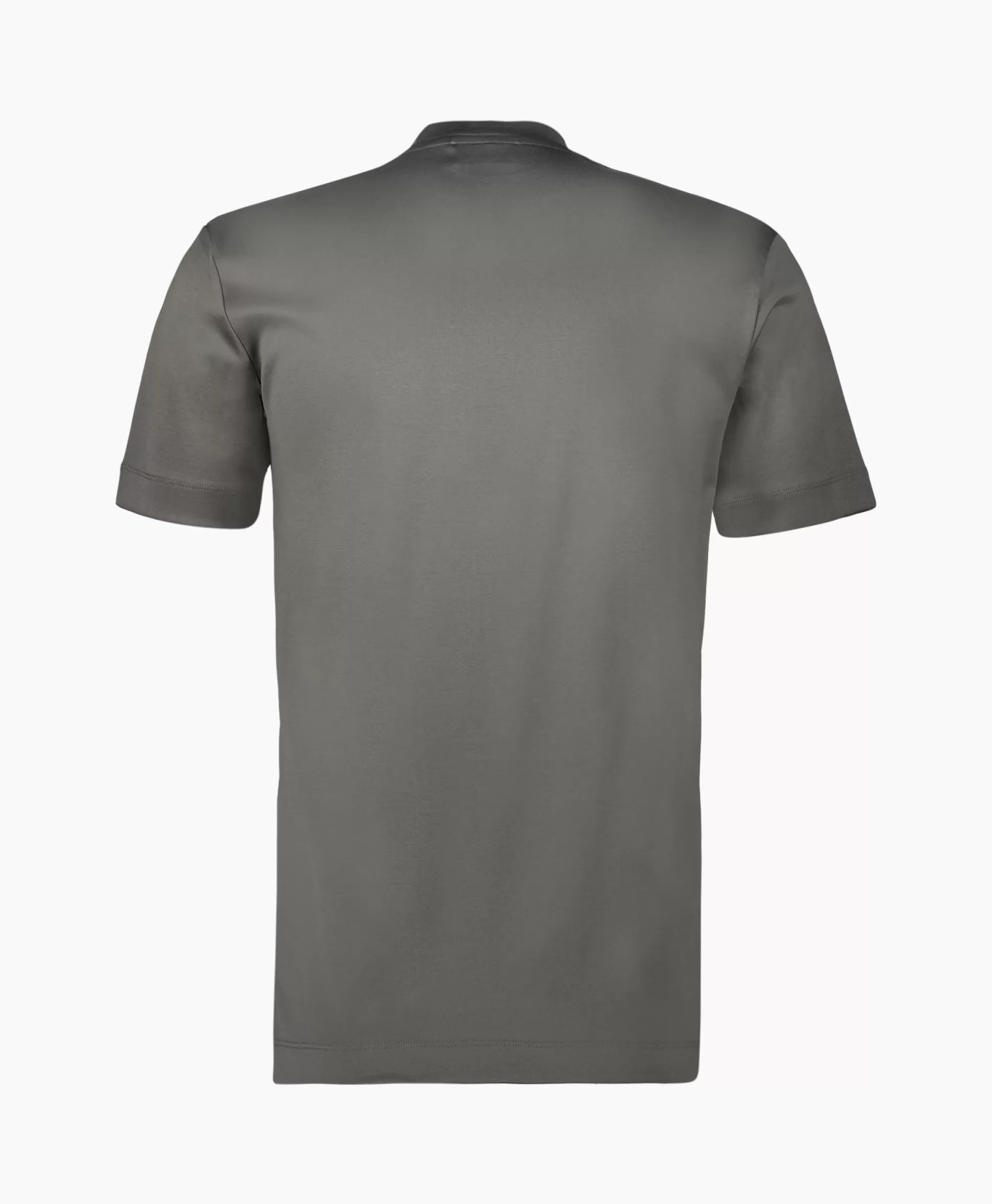 Shop T-Shirt Interlock Supima Donkergrijs Heren T-Shirts