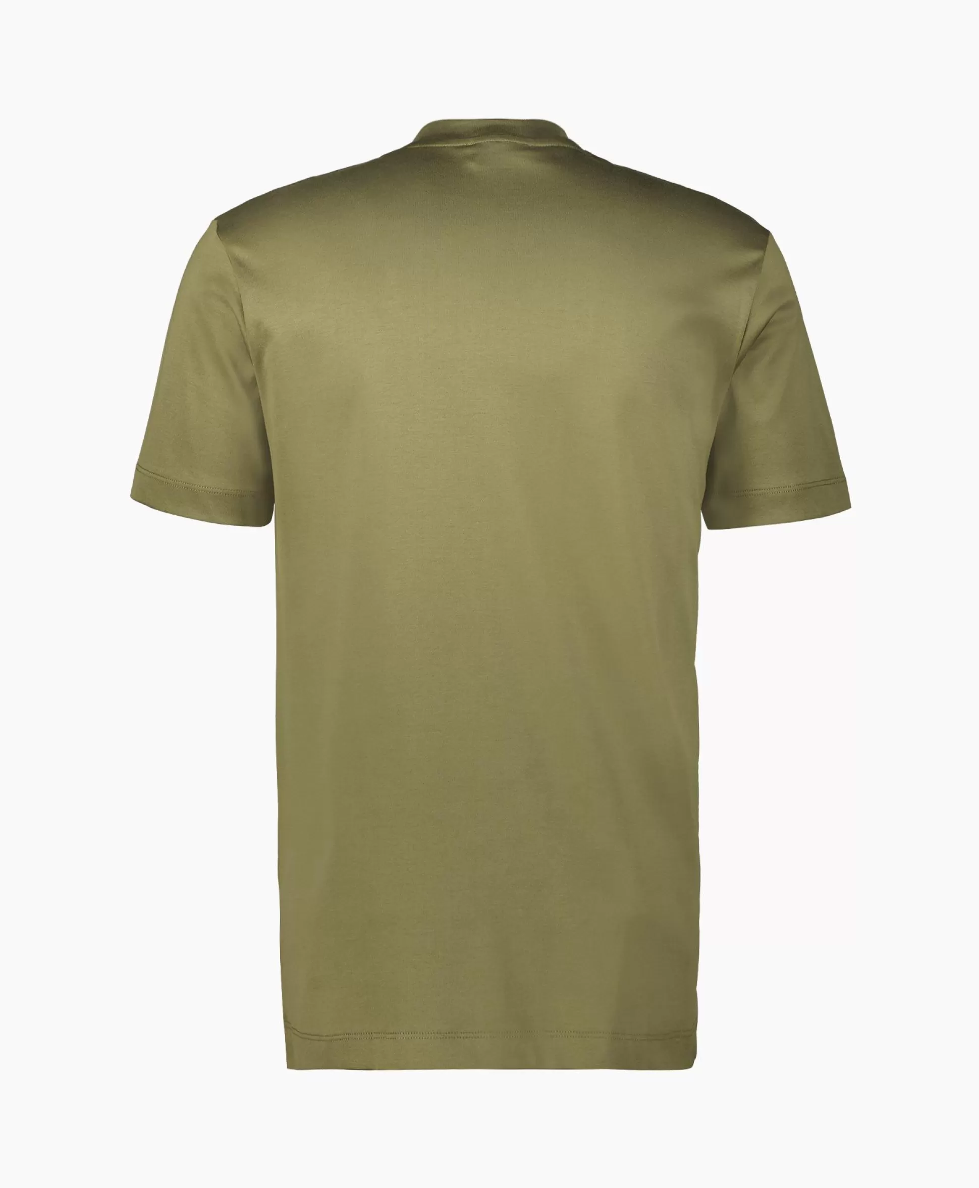 Sale T-Shirt Interlock Supima Groen Heren T-Shirts