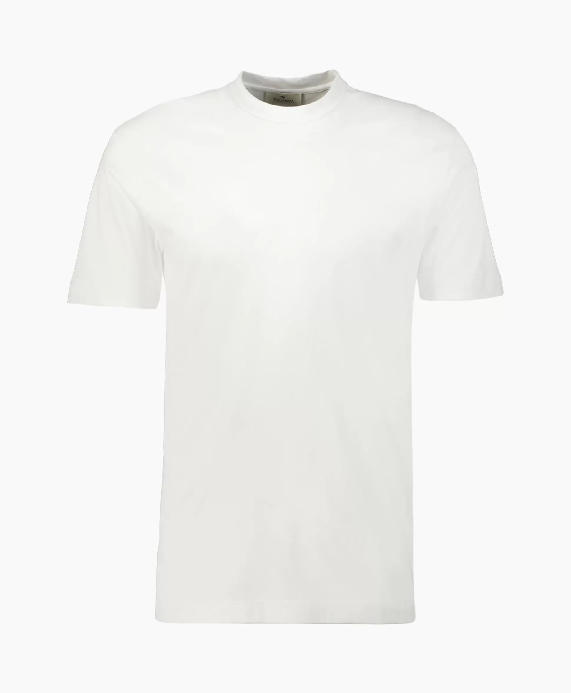 Store T-Shirt Interlock Supima Wit Heren T-Shirts