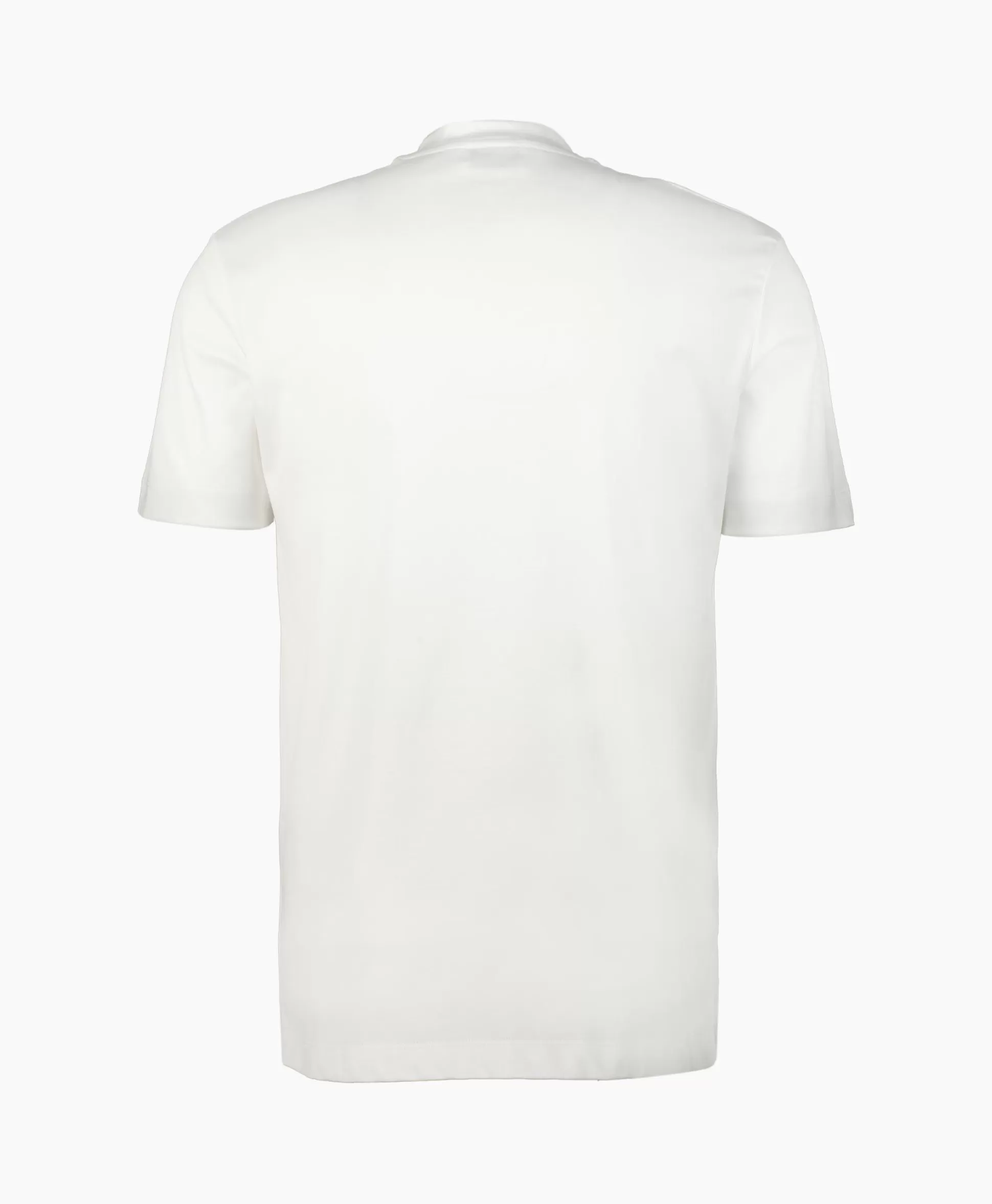 Store T-Shirt Interlock Supima Wit Heren T-Shirts