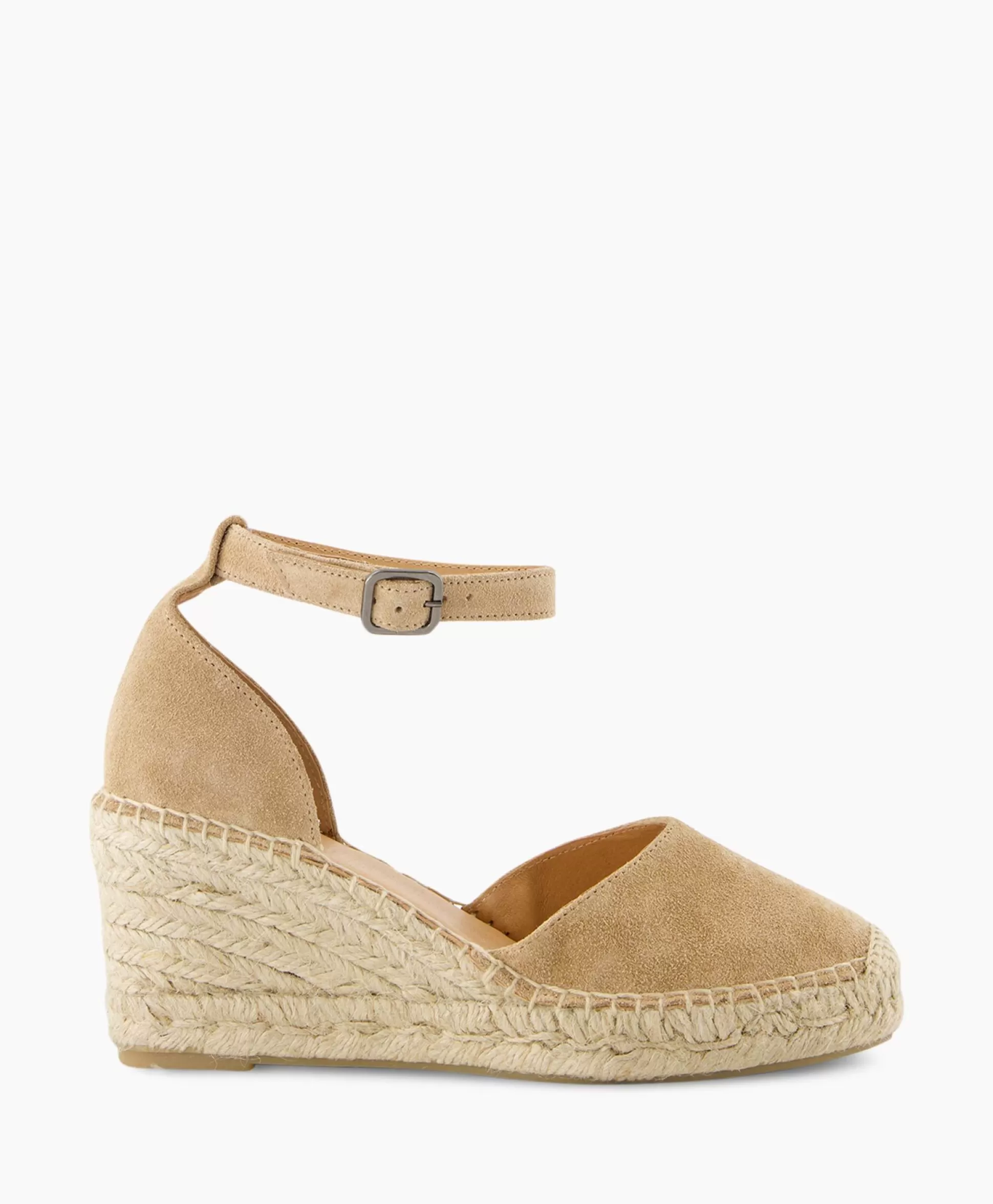 Outlet Espadrille Flora Braid Beige Dames Instappers