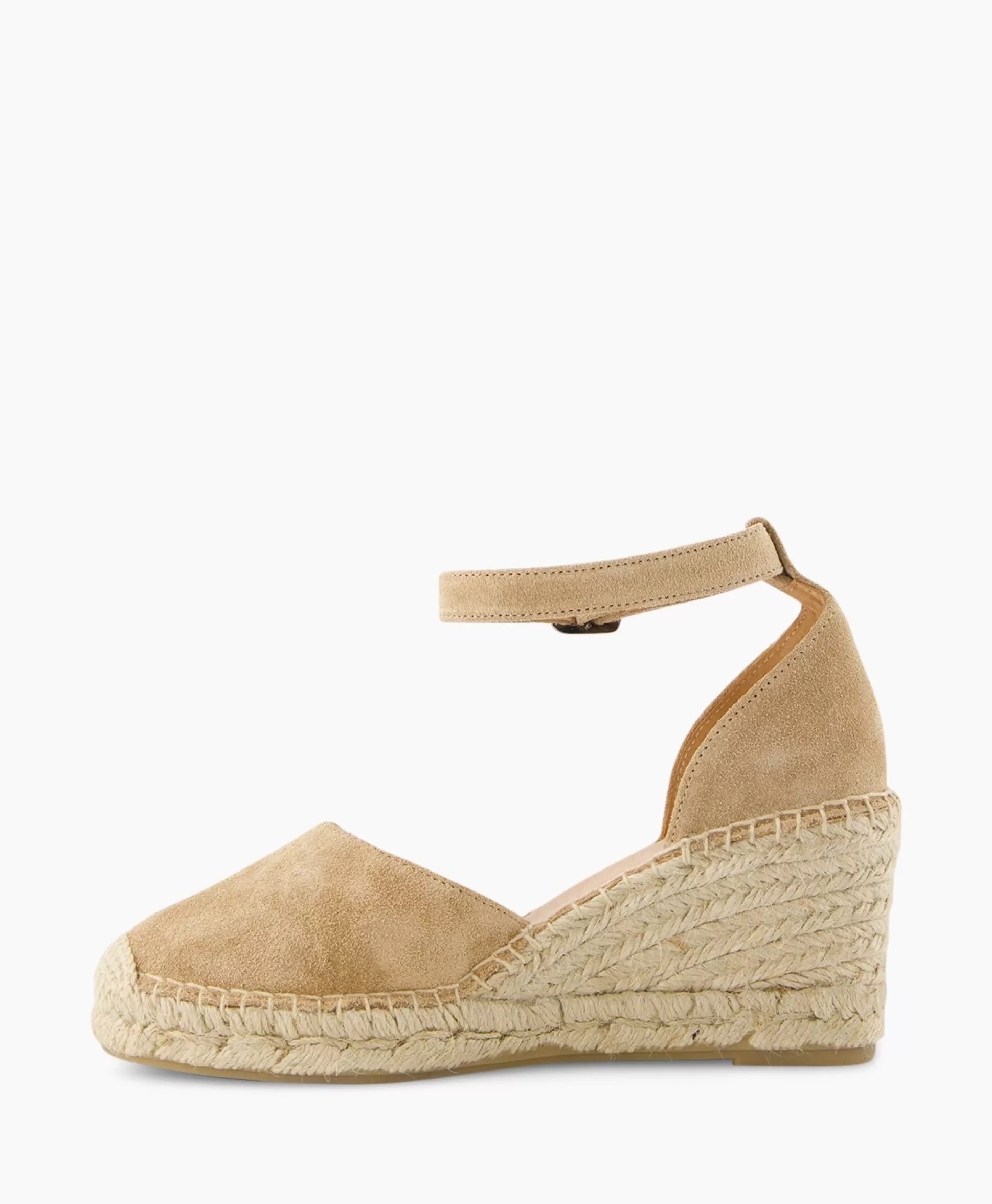 Outlet Espadrille Flora Braid Beige Dames Instappers