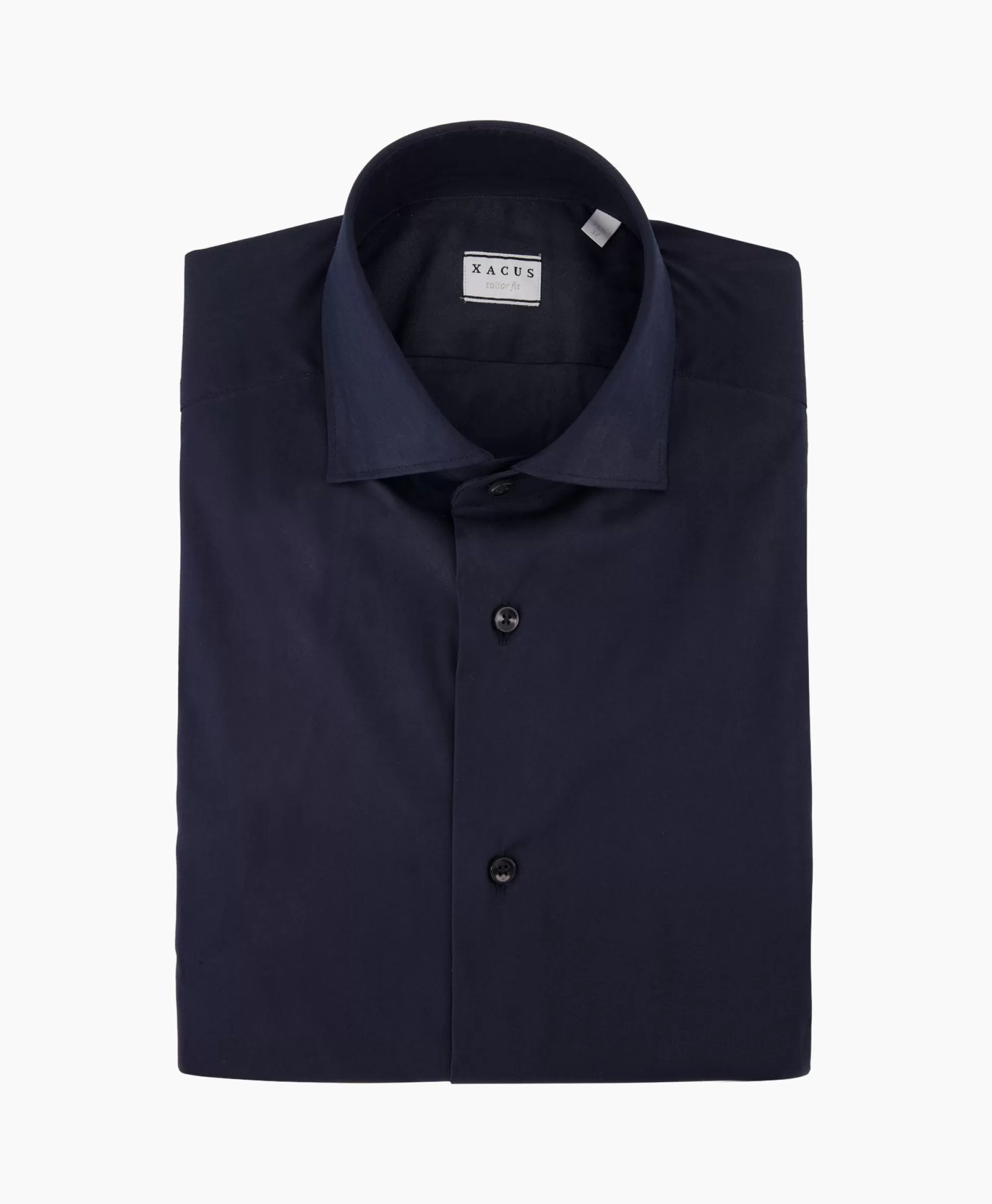 Sale Tailor Fit Shirt Donker Blauw Heren Overhemden