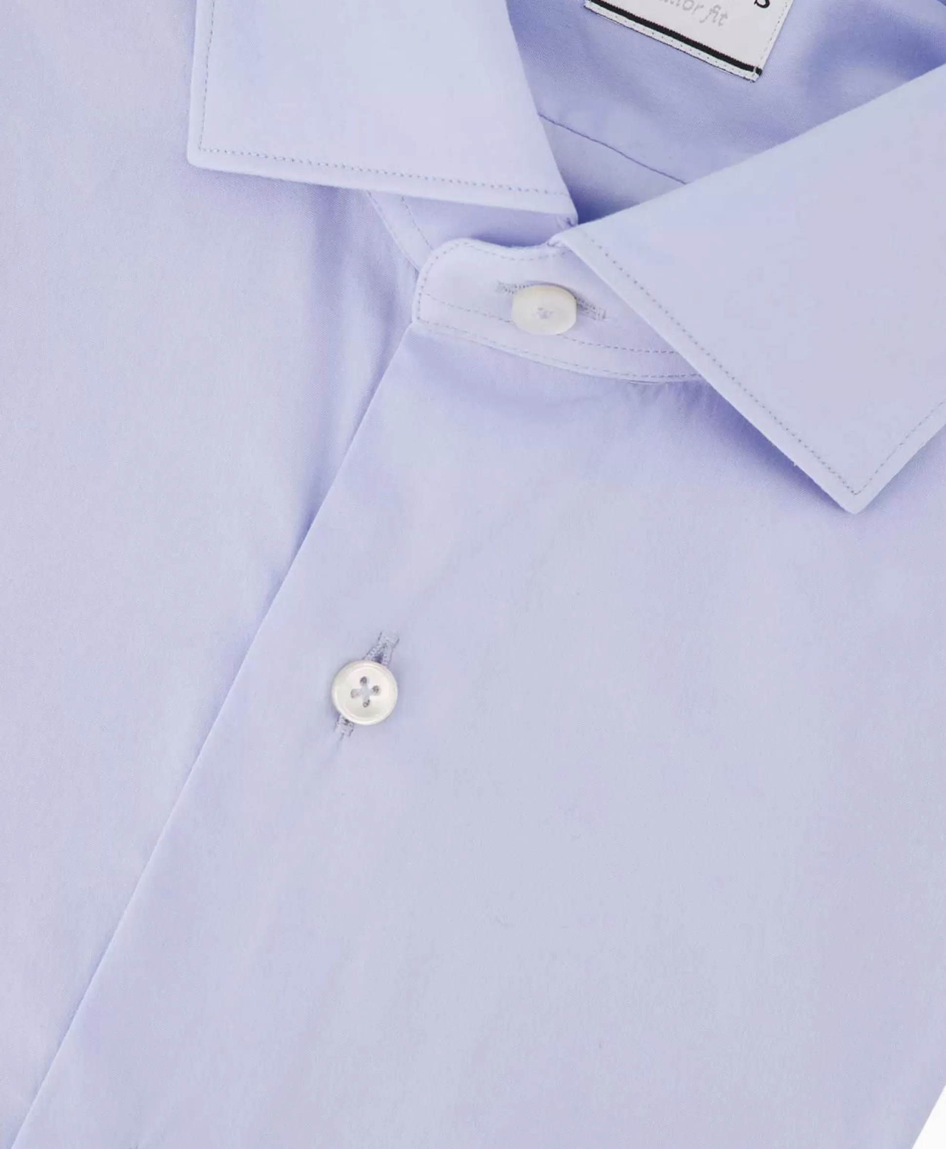 Online Tailor Fit Shirt Licht Blauw Heren Overhemden