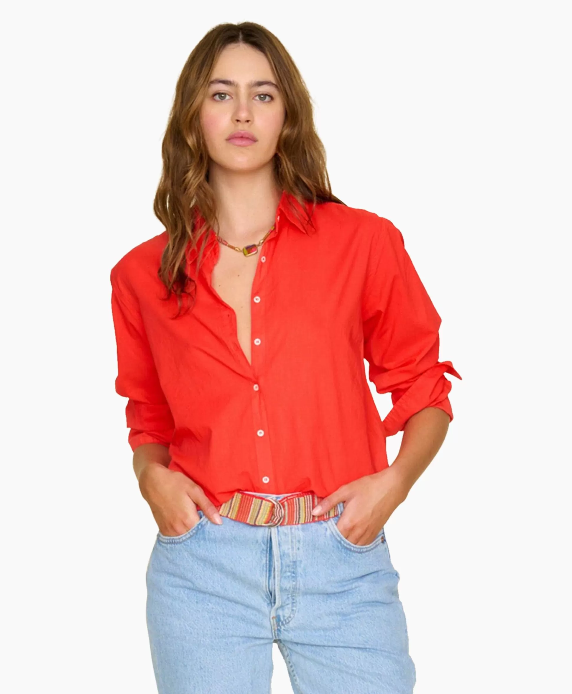 Clearance Blouse Beau Rood Dames Blouses