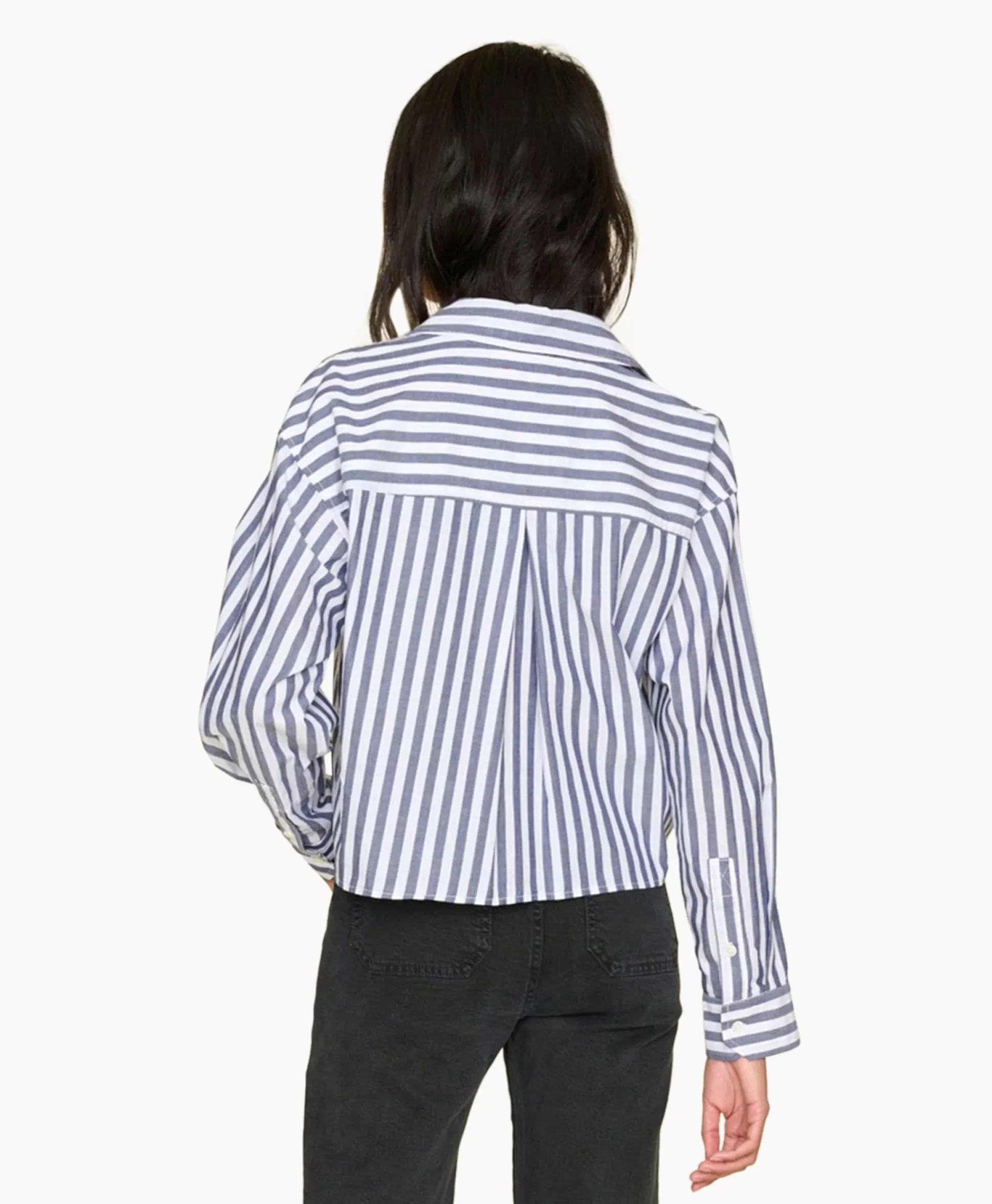 Store Blouse Morgan Donker Blauw Dames Blouses