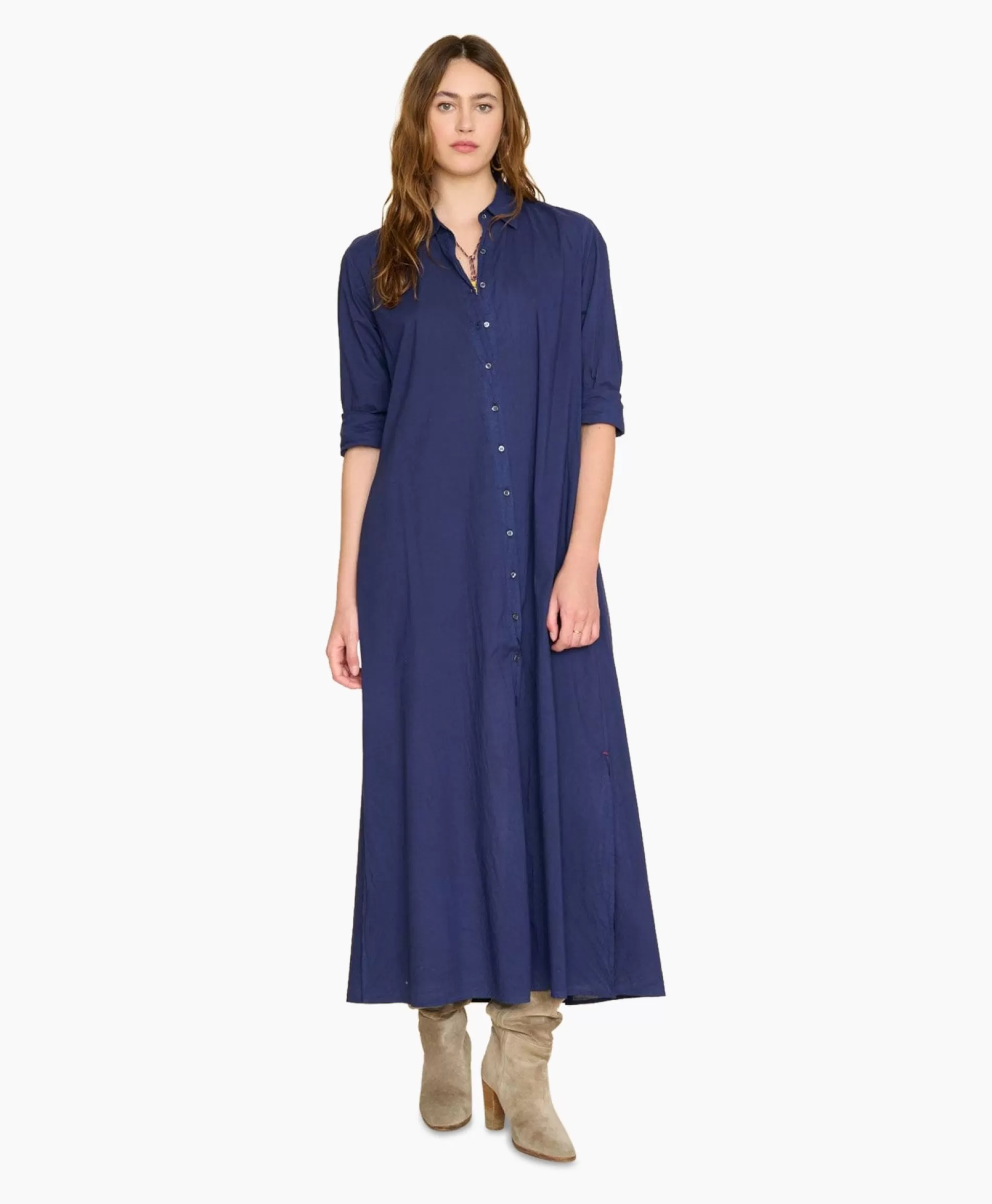 Sale Maxi Jurk Boden Donker Blauw Dames Bruiloftskleding