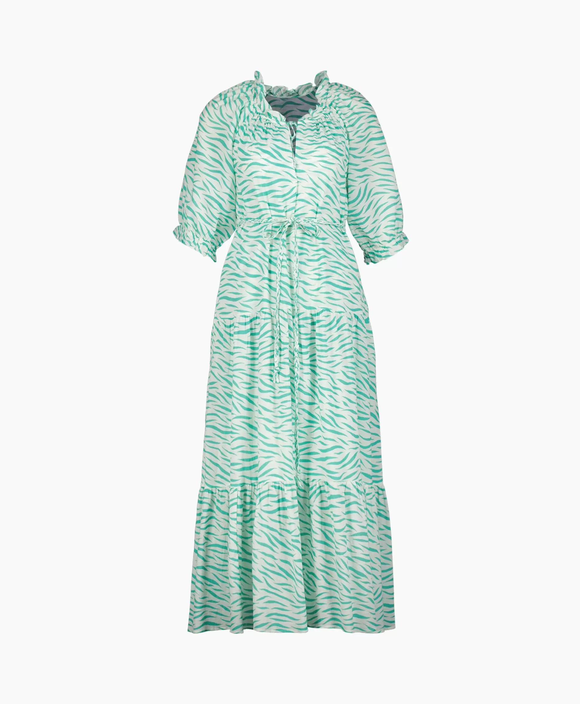 Best Maxi Jurk Lyta Dress Groen Dames Bruiloftskleding