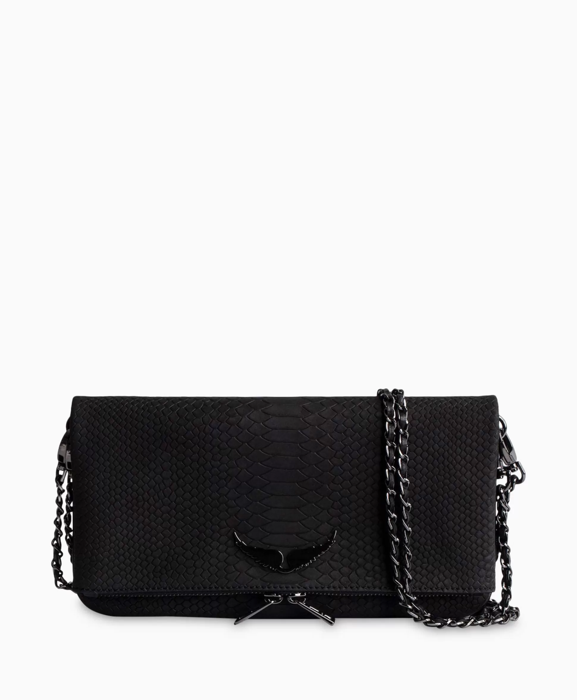 Flash Sale Zadig & Voltaire Crossbody Tas Rock Soft Savage Zwart Dames Tassen